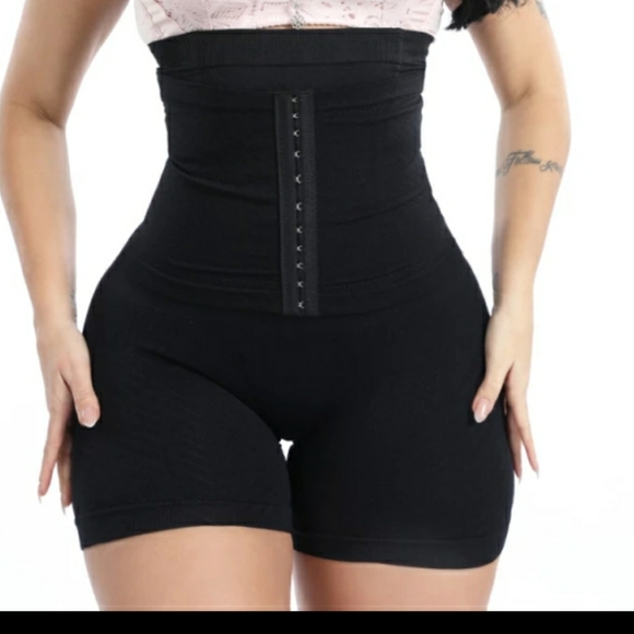 High Waist Shorts Tummy Control - Picture 1 of 6